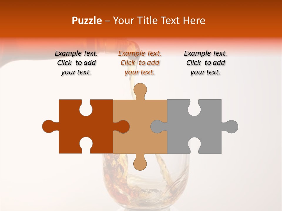 Whisky Scotch Pour PowerPoint Template