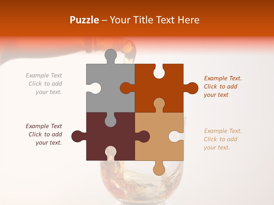 Whisky Scotch Pour PowerPoint Template