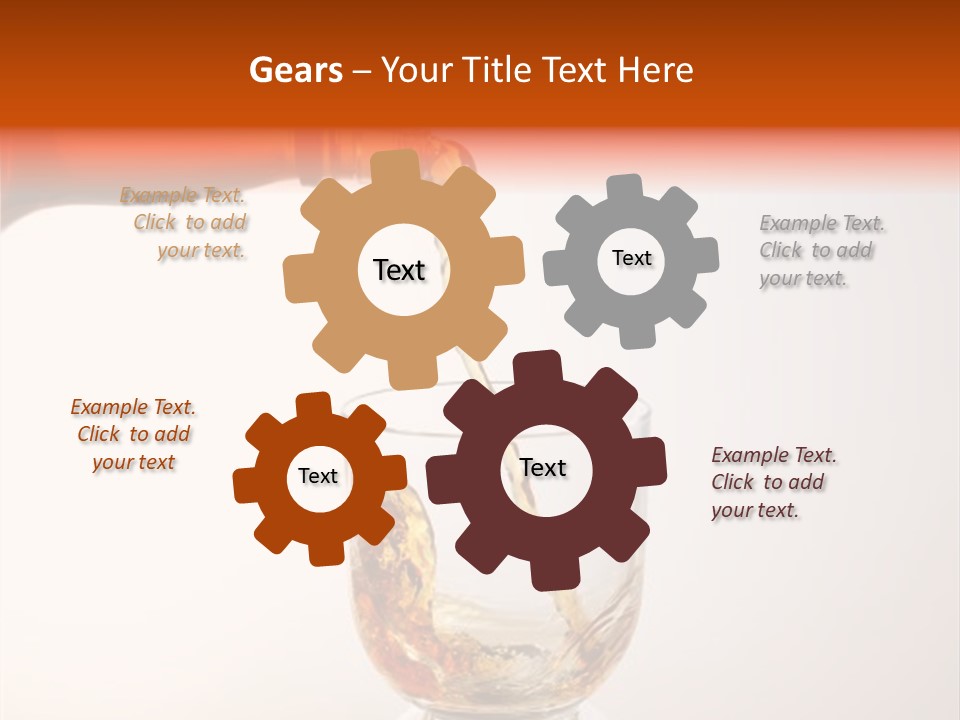 Whisky Scotch Pour PowerPoint Template