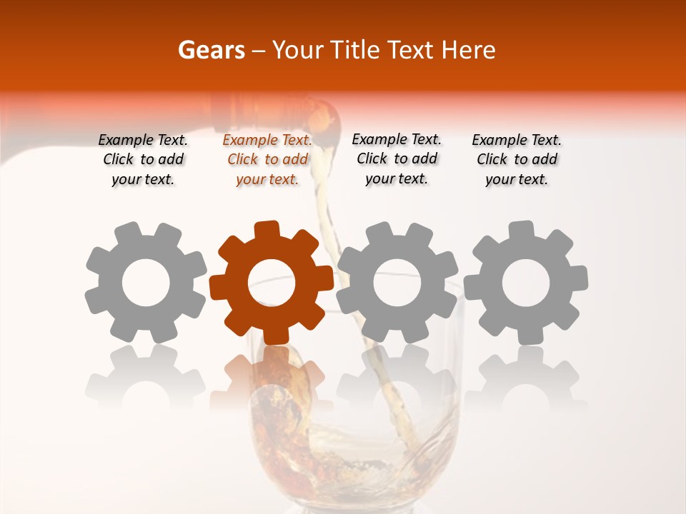 Whisky Scotch Pour PowerPoint Template