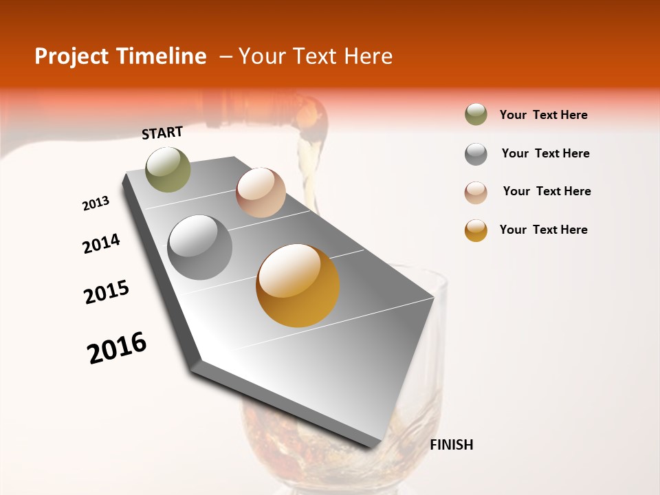 Whisky Scotch Pour PowerPoint Template