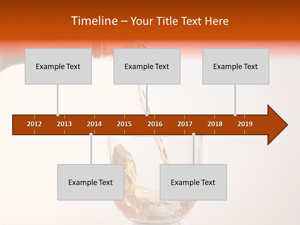 Whisky Scotch Pour PowerPoint Template