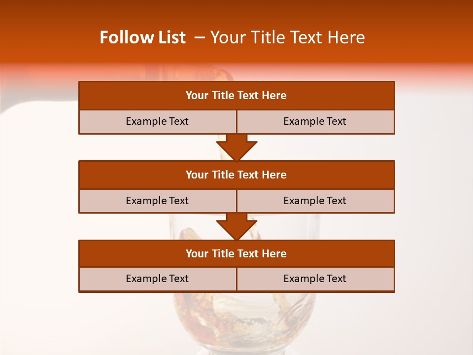 Whisky Scotch Pour PowerPoint Template