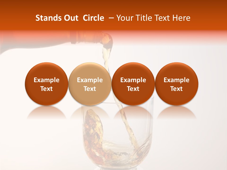 Whisky Scotch Pour PowerPoint Template