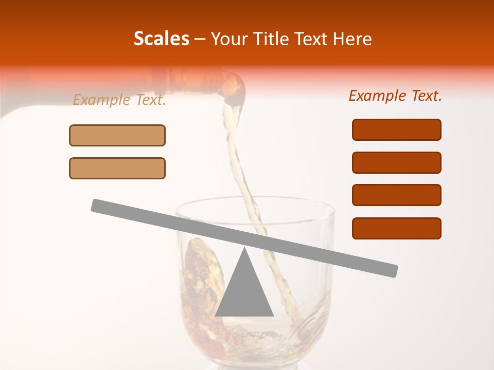 Whisky Scotch Pour PowerPoint Template