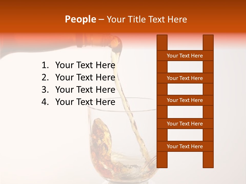 Whisky Scotch Pour PowerPoint Template