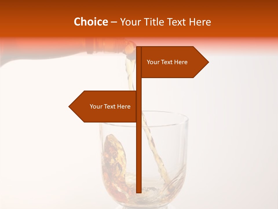 Whisky Scotch Pour PowerPoint Template