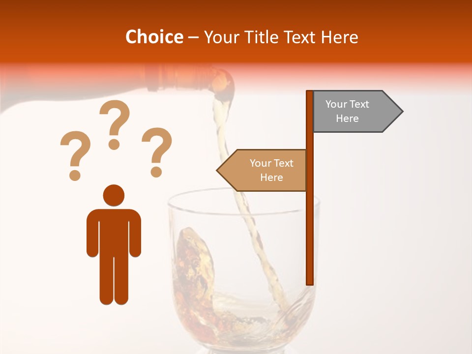 Whisky Scotch Pour PowerPoint Template