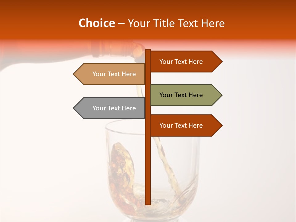 Whisky Scotch Pour PowerPoint Template