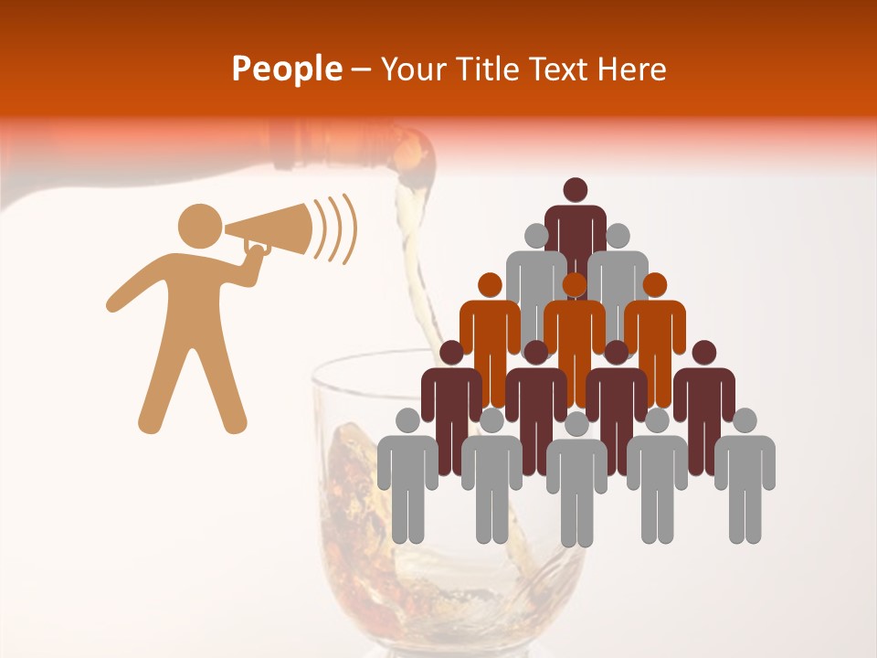 Whisky Scotch Pour PowerPoint Template