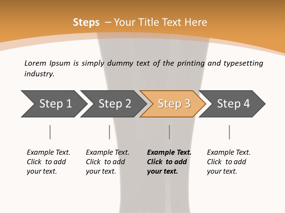 Pub Foam Isolated PowerPoint Template