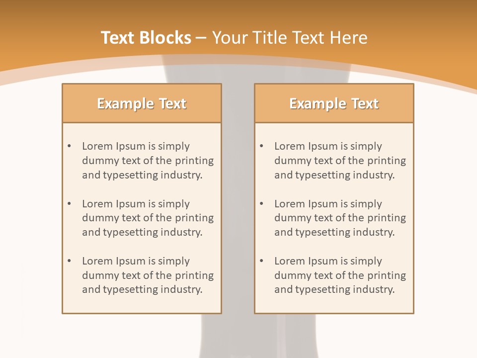 Pub Foam Isolated PowerPoint Template