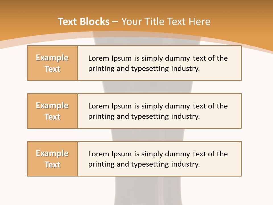 Pub Foam Isolated PowerPoint Template