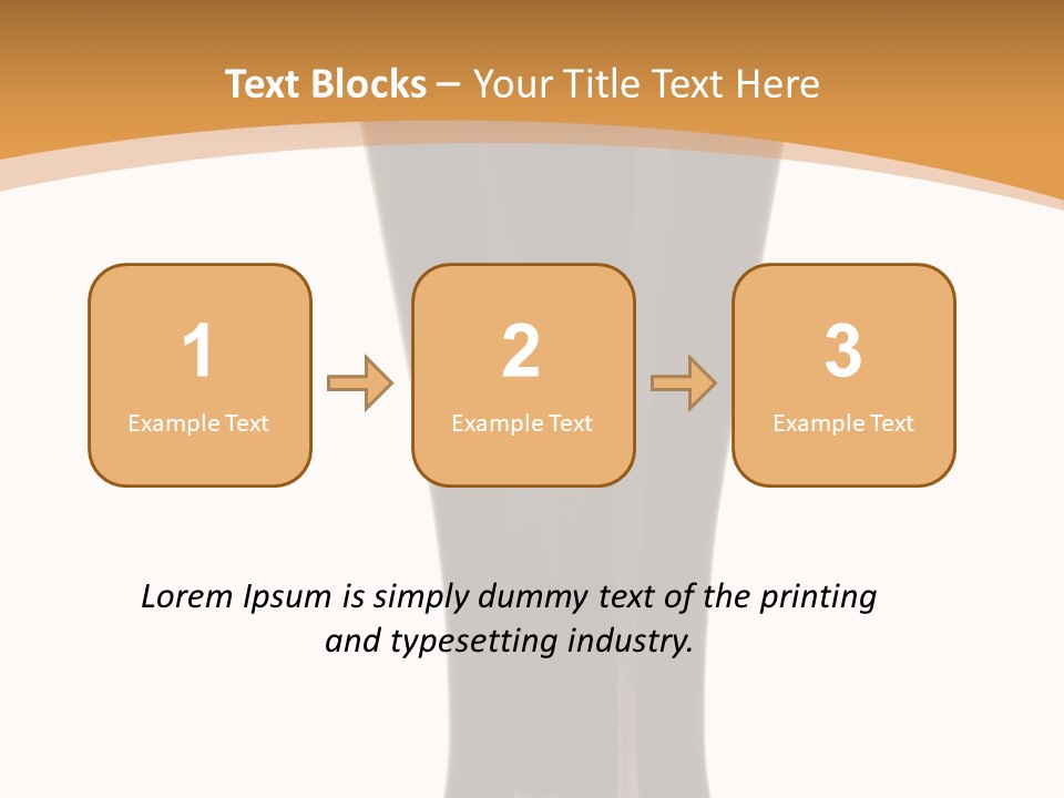 Pub Foam Isolated PowerPoint Template