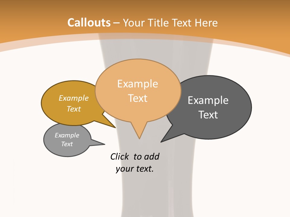 Pub Foam Isolated PowerPoint Template