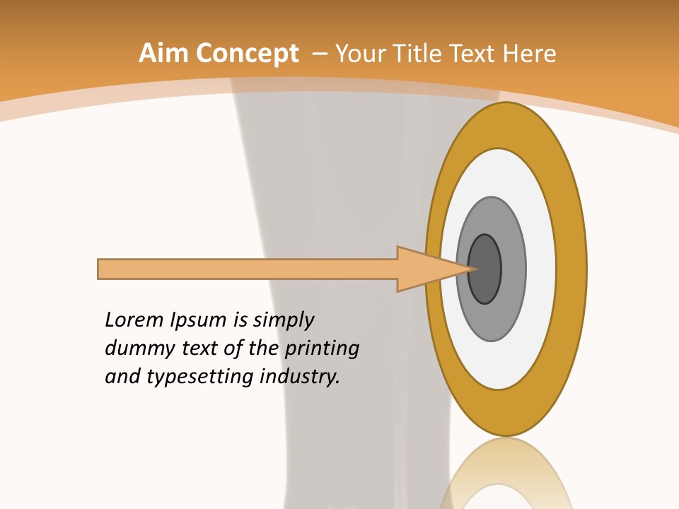 Pub Foam Isolated PowerPoint Template