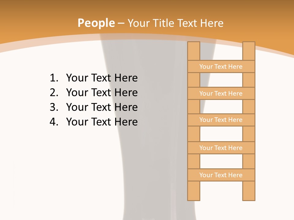 Pub Foam Isolated PowerPoint Template