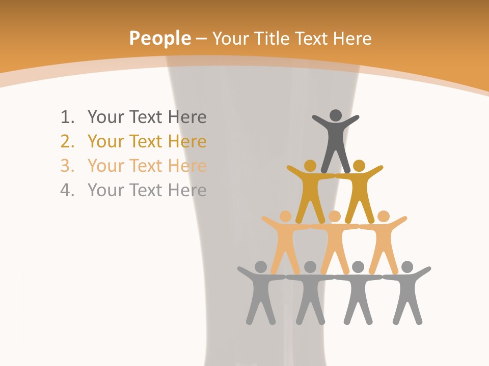 Pub Foam Isolated PowerPoint Template