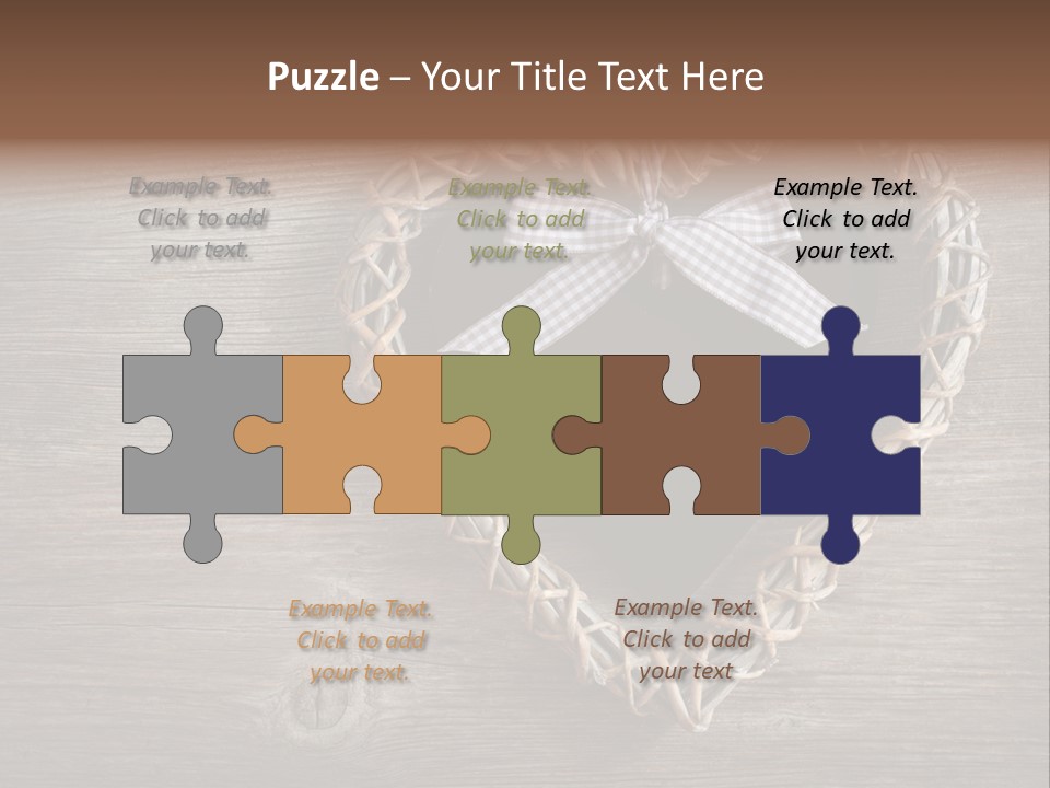 Wood Gift Wooden PowerPoint Template