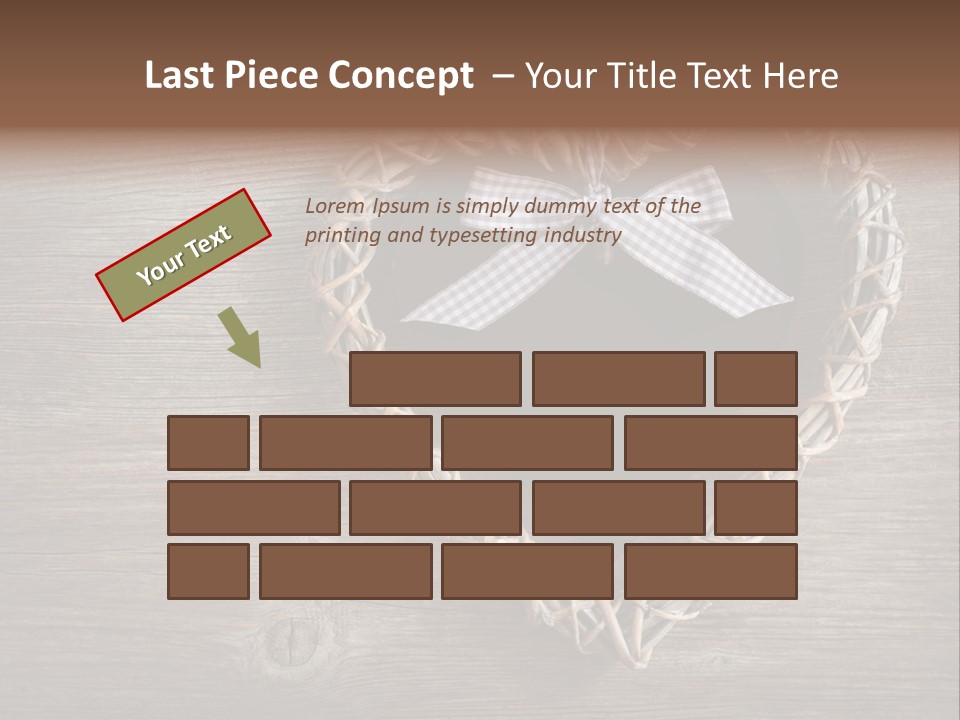 Wood Gift Wooden PowerPoint Template