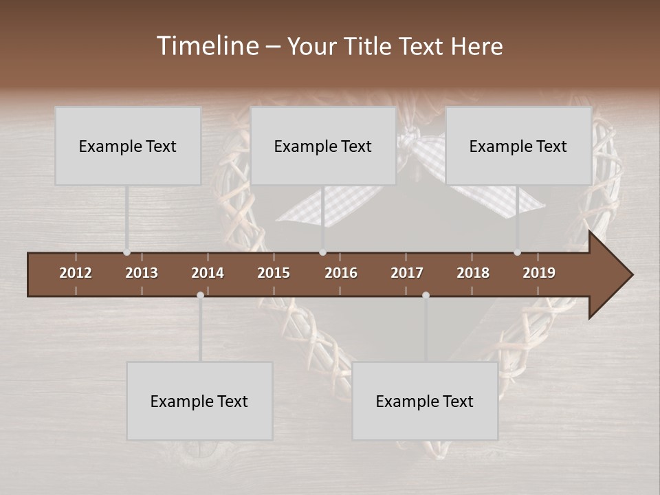 Wood Gift Wooden PowerPoint Template