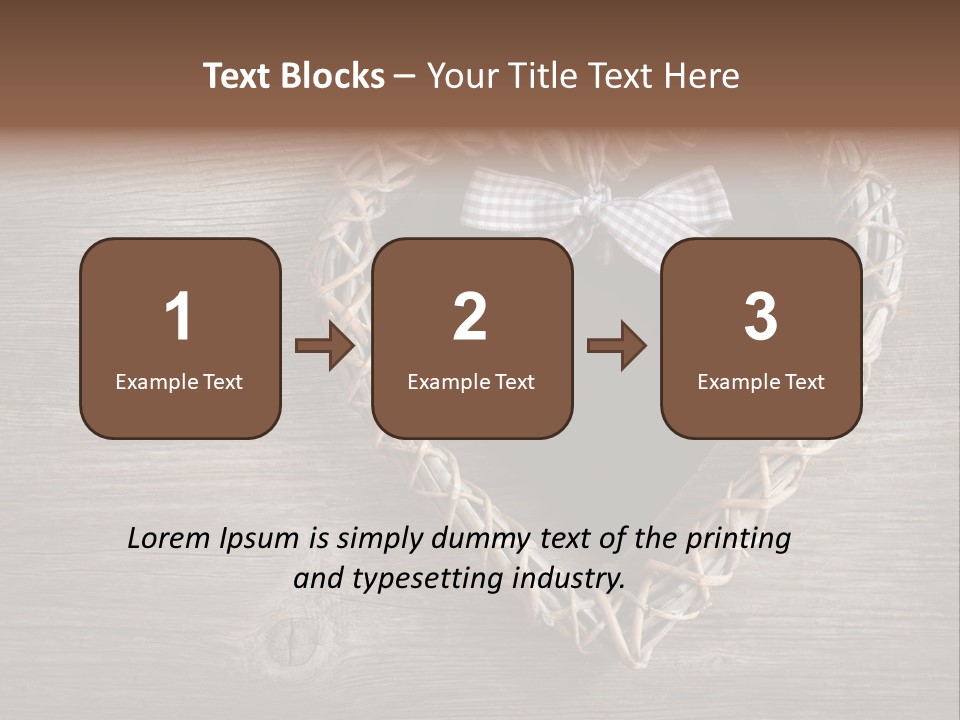 Wood Gift Wooden PowerPoint Template