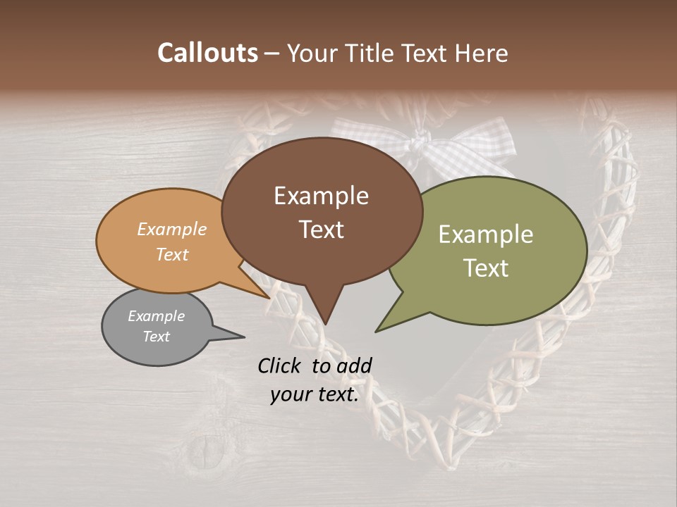 Wood Gift Wooden PowerPoint Template