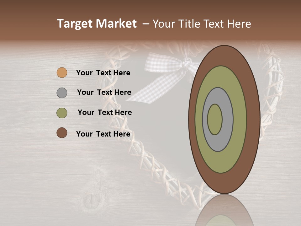 Wood Gift Wooden PowerPoint Template