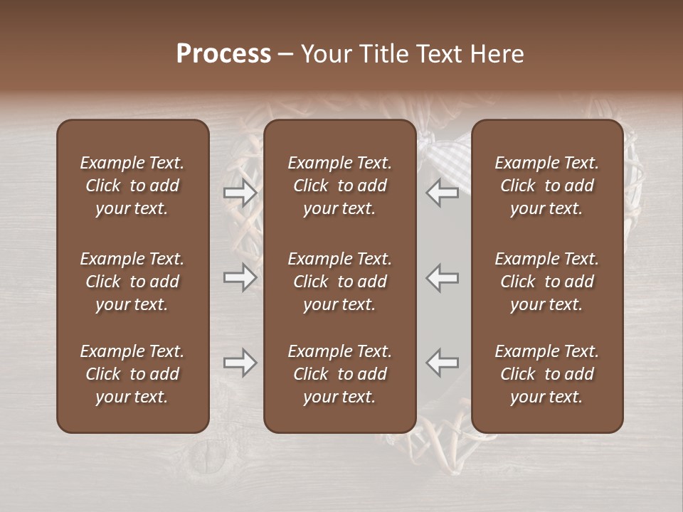 Wood Gift Wooden PowerPoint Template