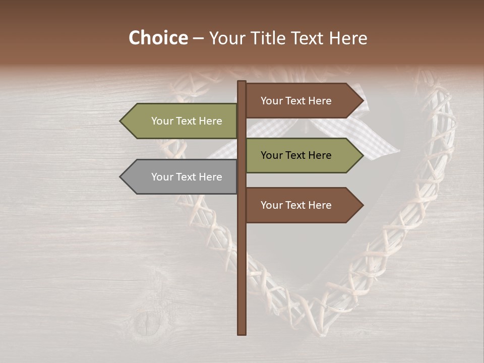 Wood Gift Wooden PowerPoint Template