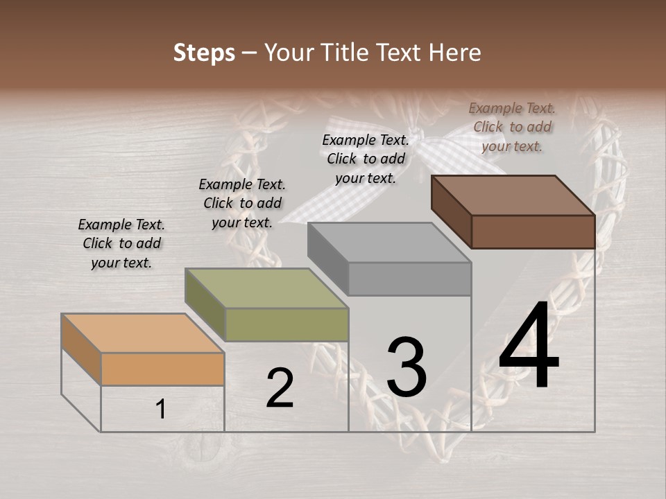Wood Gift Wooden PowerPoint Template