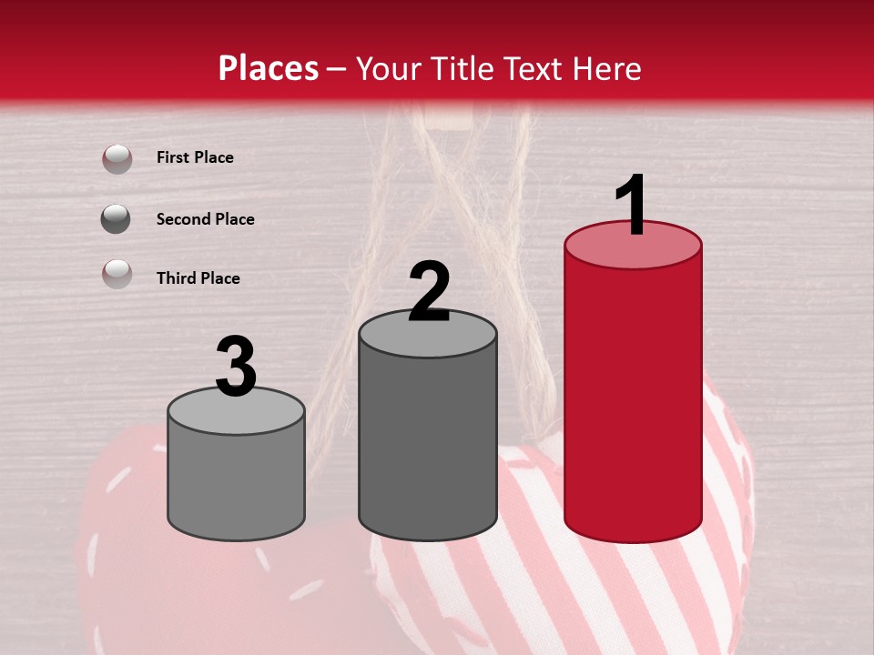 Cord Wood Textile PowerPoint Template