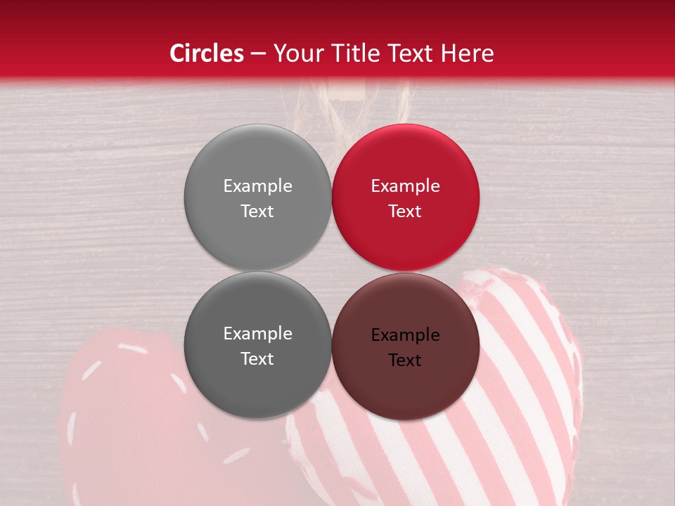 Cord Wood Textile PowerPoint Template