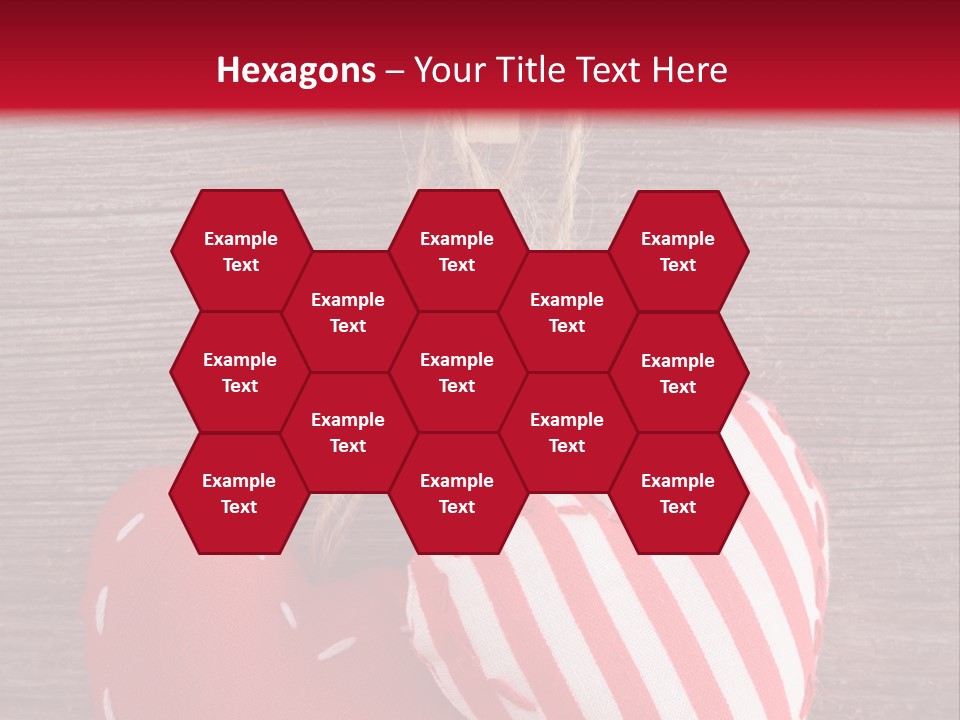 Cord Wood Textile PowerPoint Template