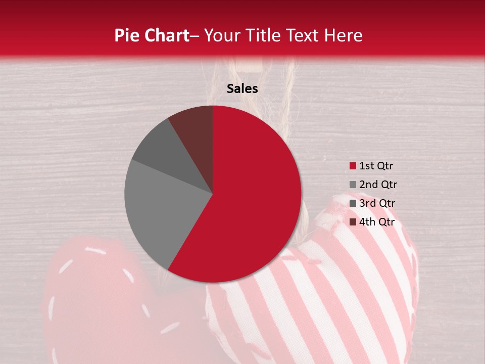 Cord Wood Textile PowerPoint Template