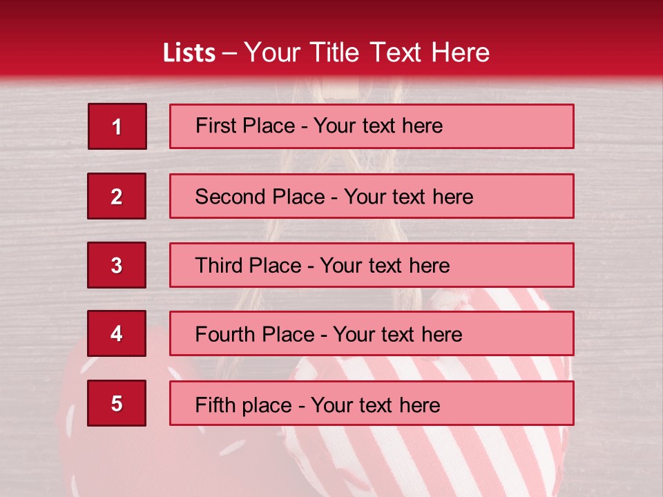 Cord Wood Textile PowerPoint Template