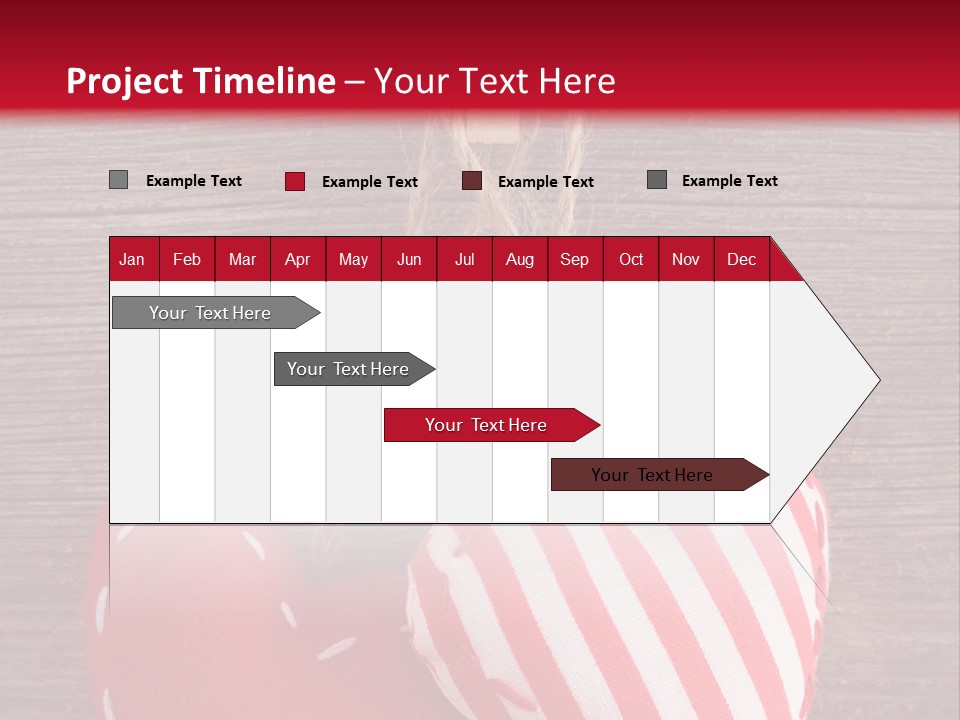 Cord Wood Textile PowerPoint Template