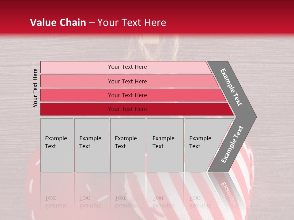 Cord Wood Textile PowerPoint Template