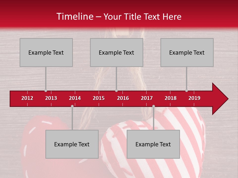 Cord Wood Textile PowerPoint Template