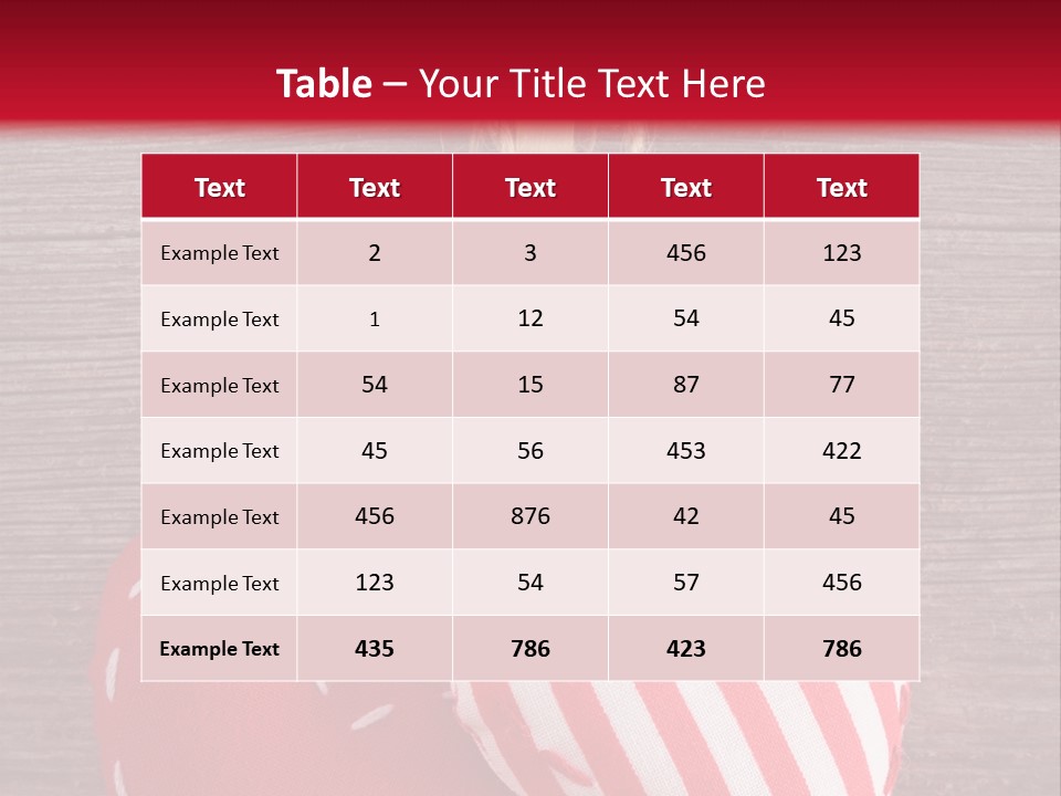 Cord Wood Textile PowerPoint Template