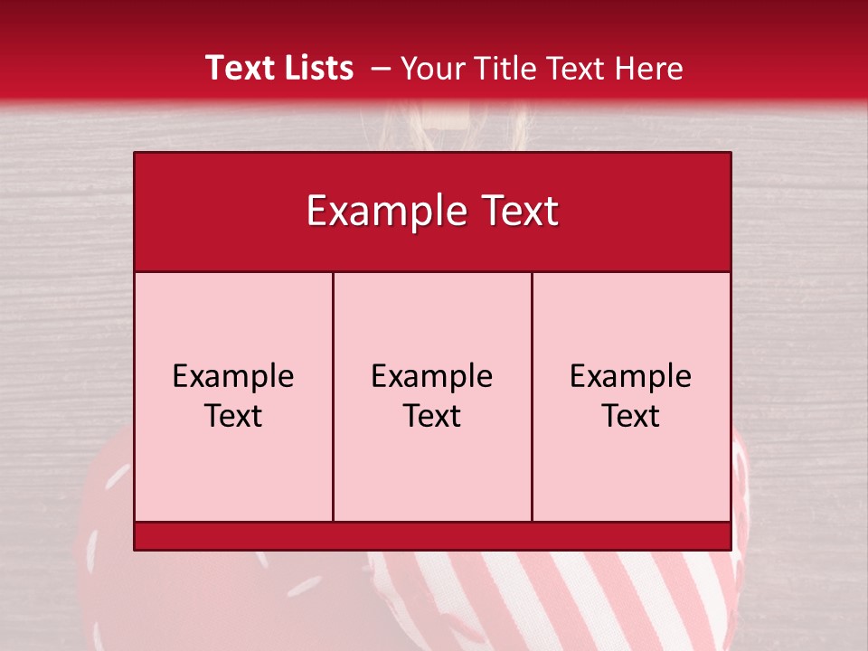 Cord Wood Textile PowerPoint Template