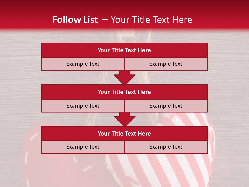 Cord Wood Textile PowerPoint Template