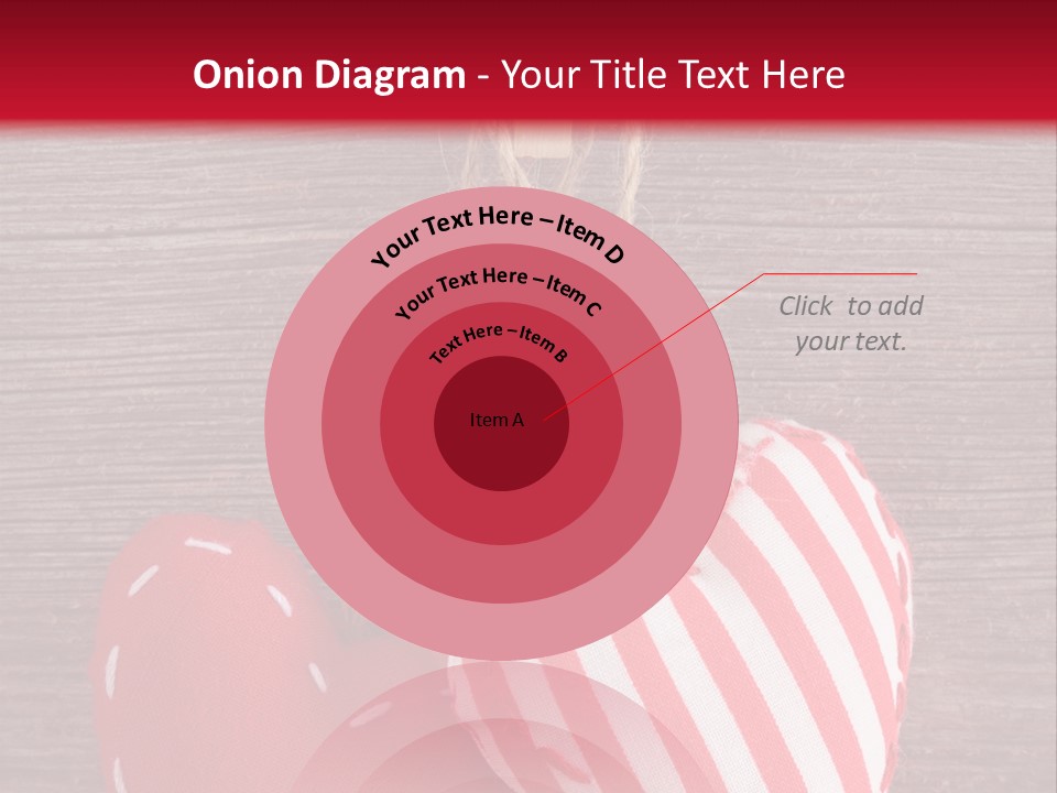 Cord Wood Textile PowerPoint Template