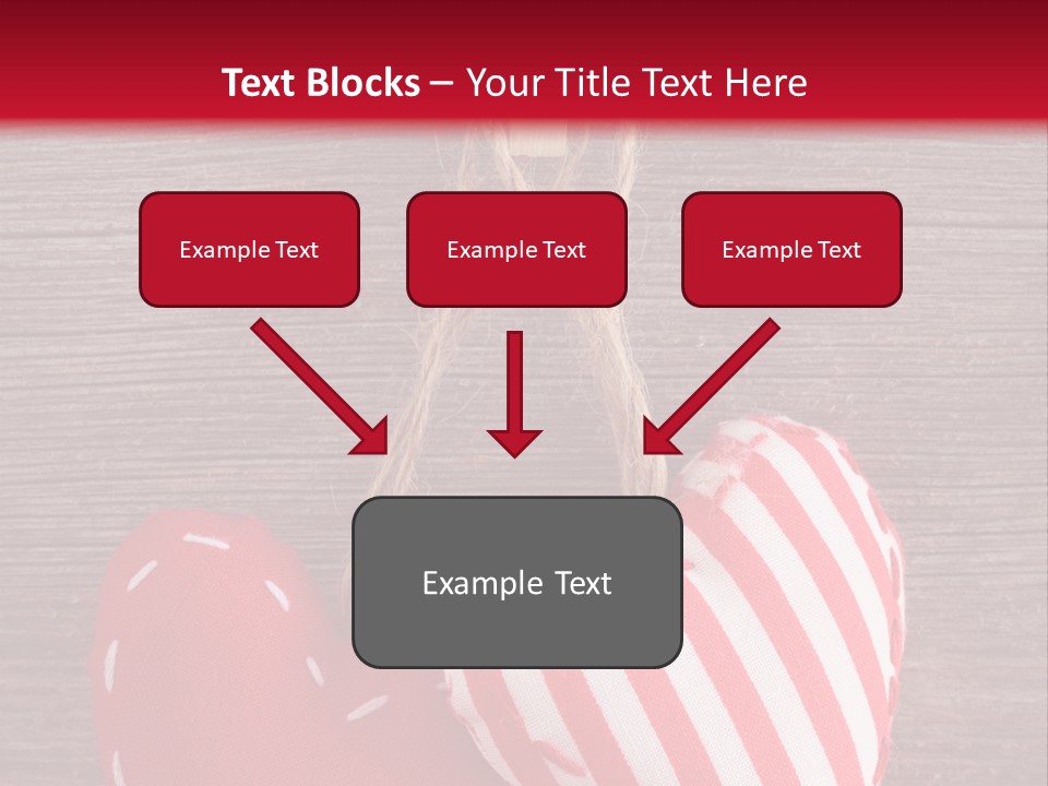 Cord Wood Textile PowerPoint Template