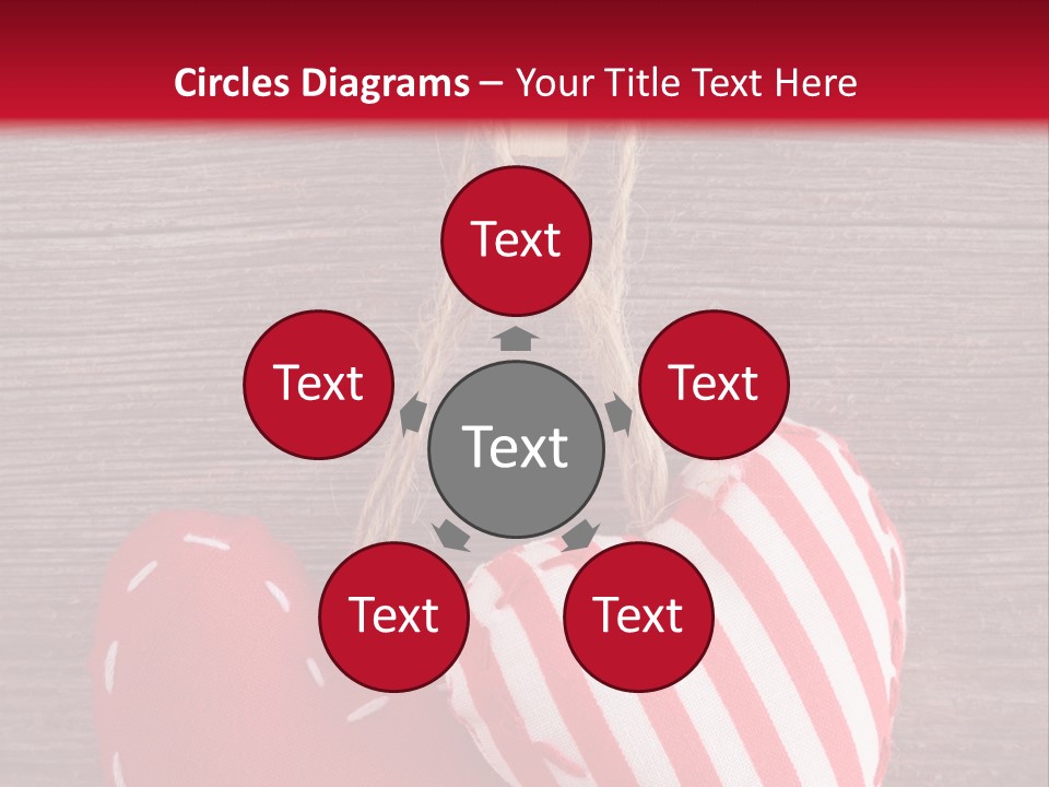 Cord Wood Textile PowerPoint Template