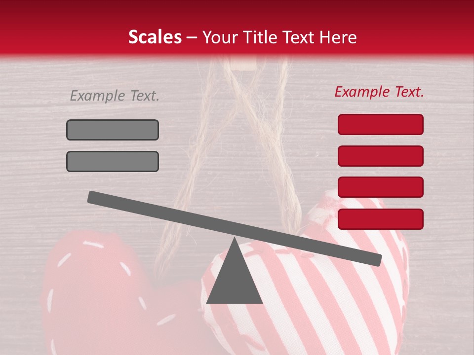 Cord Wood Textile PowerPoint Template