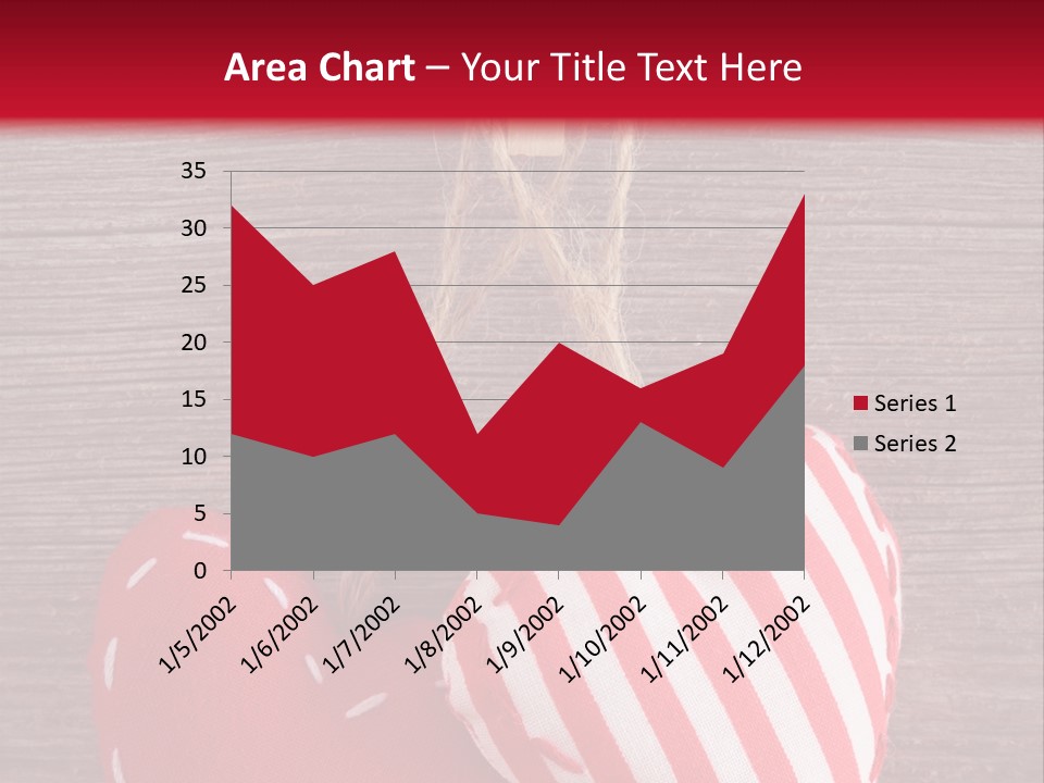 Cord Wood Textile PowerPoint Template