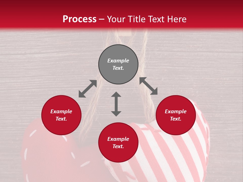 Cord Wood Textile PowerPoint Template