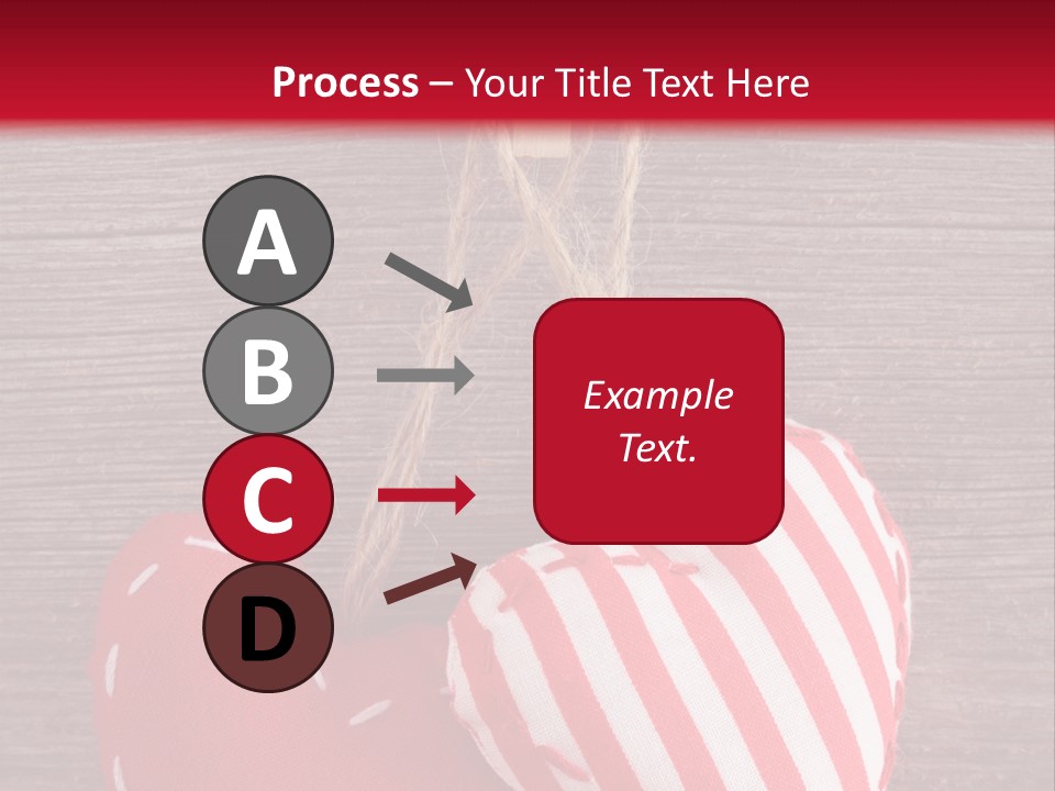 Cord Wood Textile PowerPoint Template