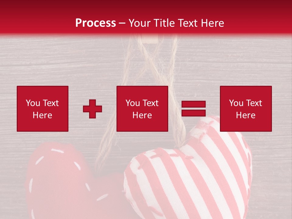 Cord Wood Textile PowerPoint Template